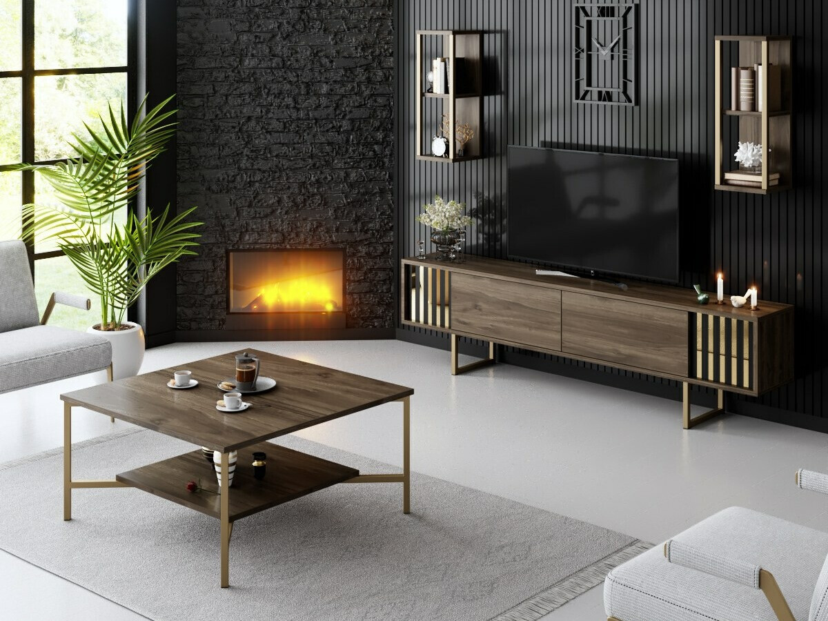 Žurnālu galdiņš Kailua 2396 (Riekstkoks)