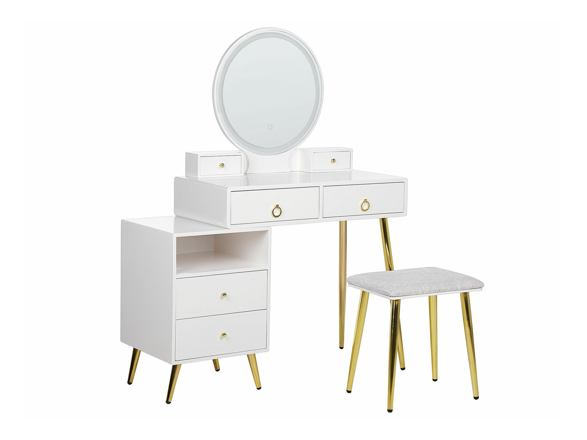 Grima galds Berwyn 1731 (Balts + Zelta)