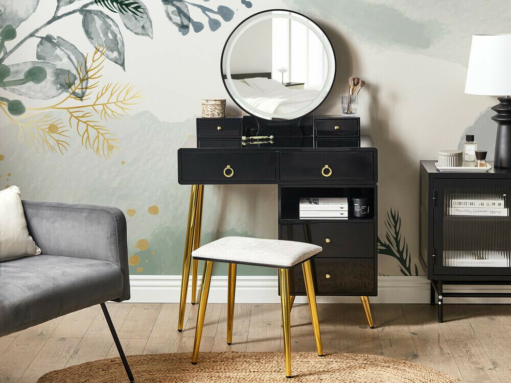 Grima galds Berwyn 1731 (Melns + Zelta)