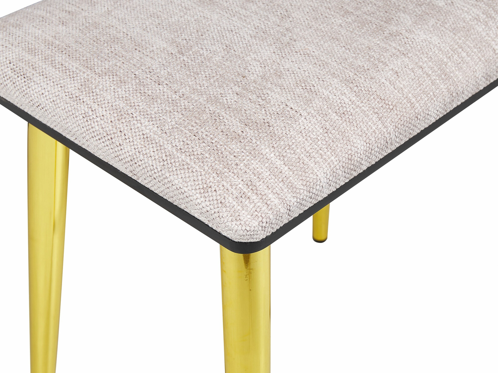 Макияжный столик Berwyn 1731 (Чёрный + Золотой)