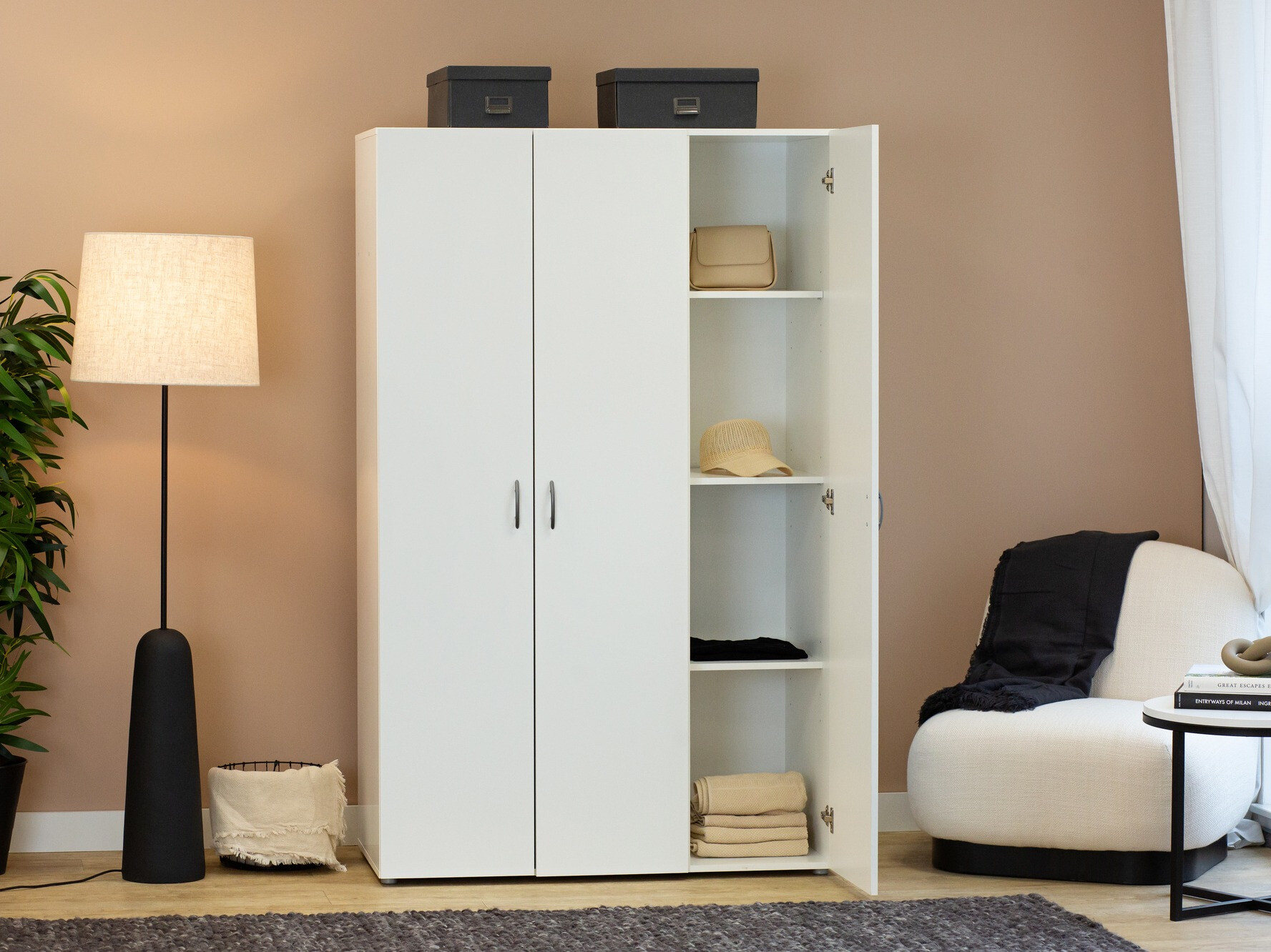 Skapis Bristol 184 (Balts)