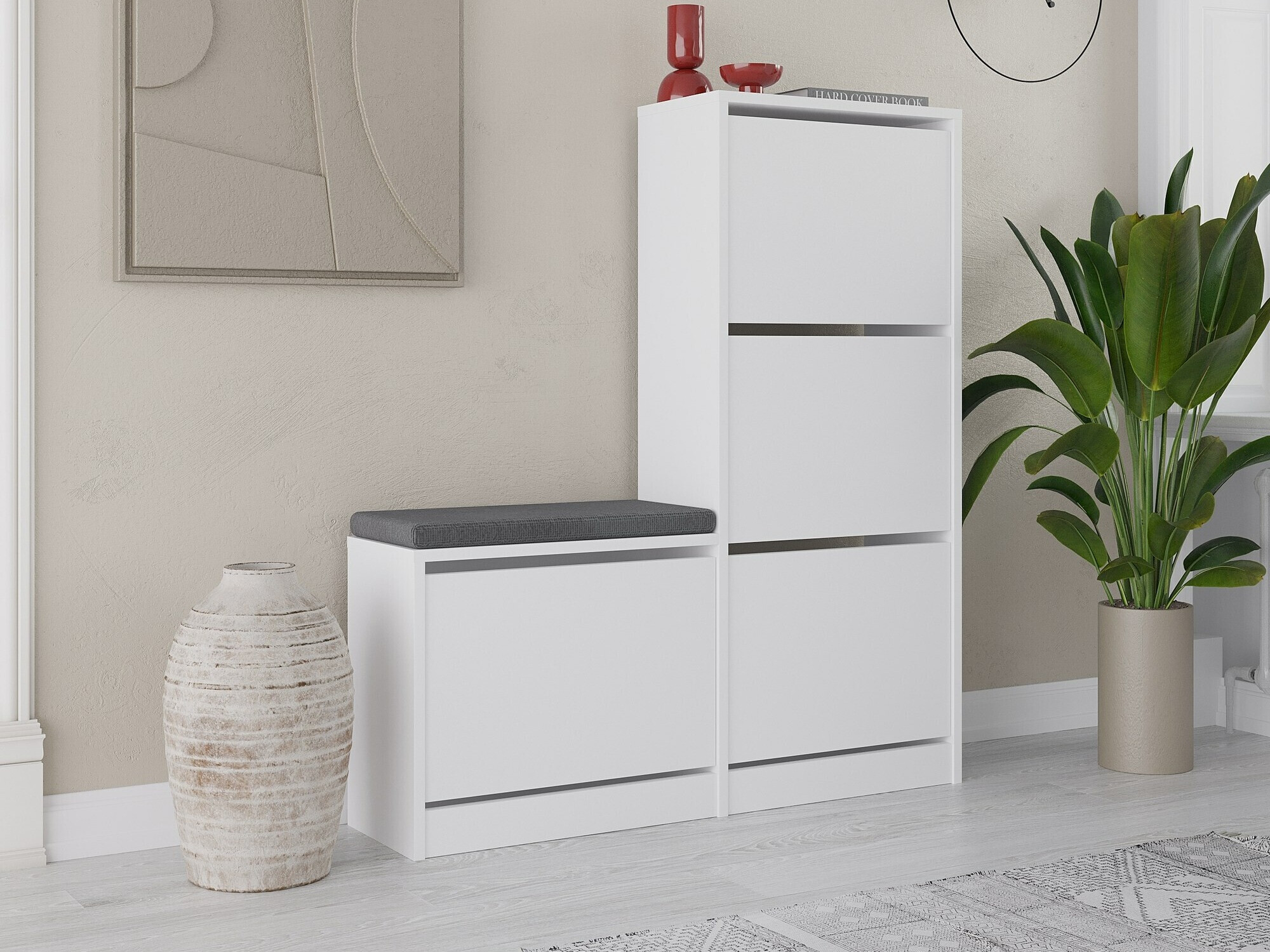 Тумба для обуви Kailua 1879 (Белый)