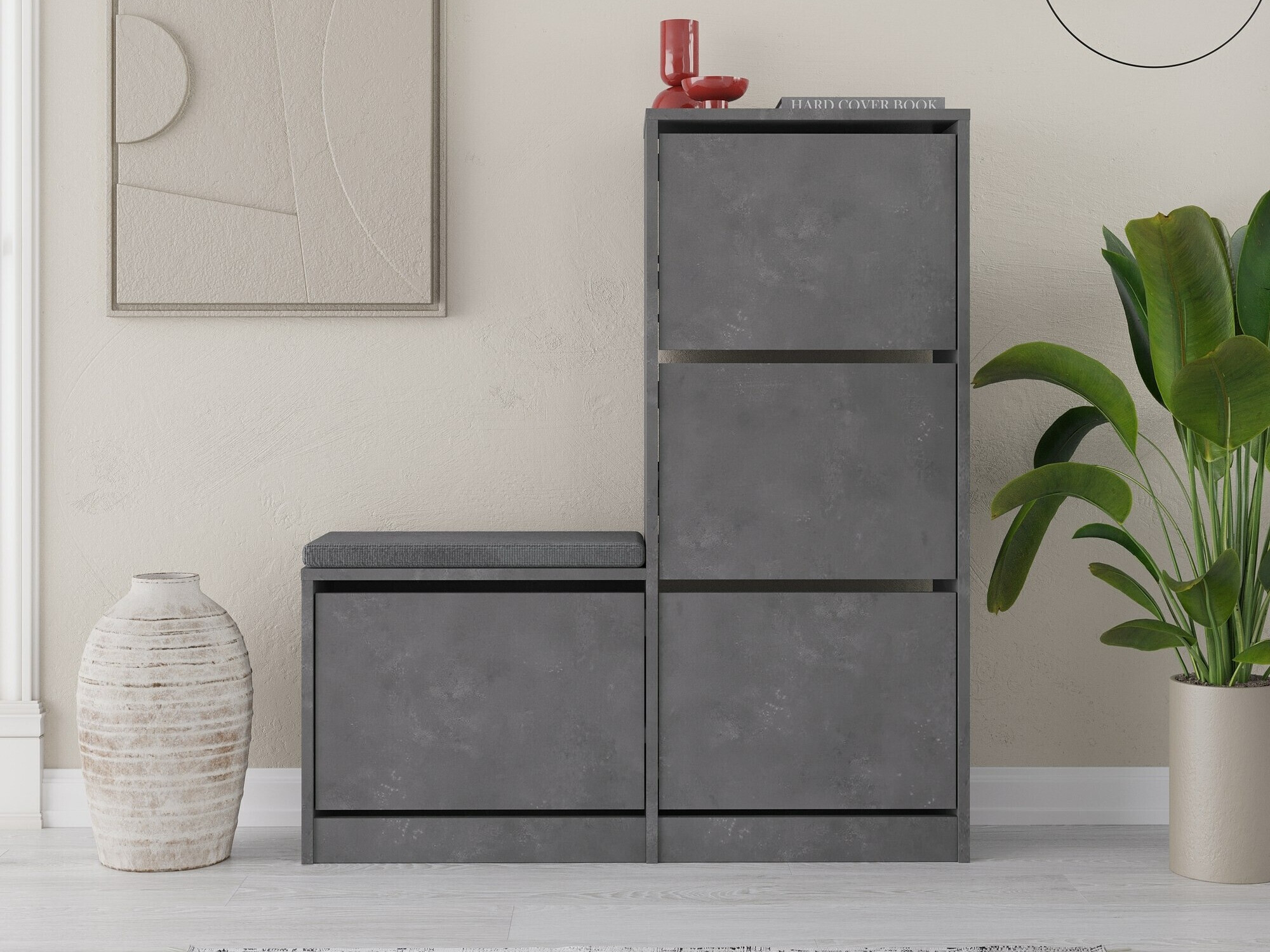 Тумба для обуви Kailua 1879 (Серый)