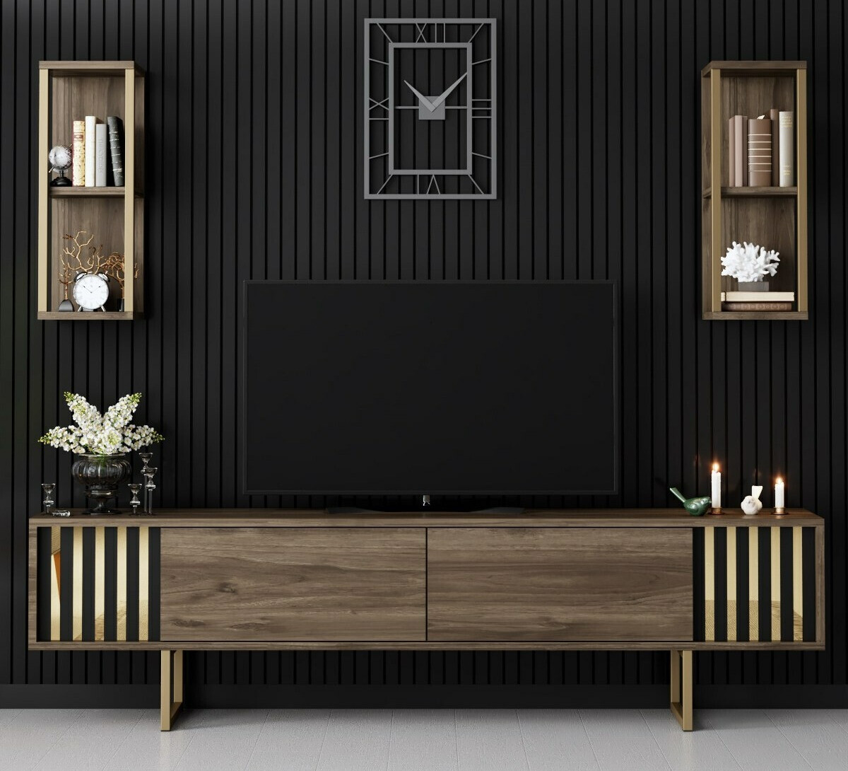 Viesistabas komplekts Kailua 2398 (Riekstkoks)