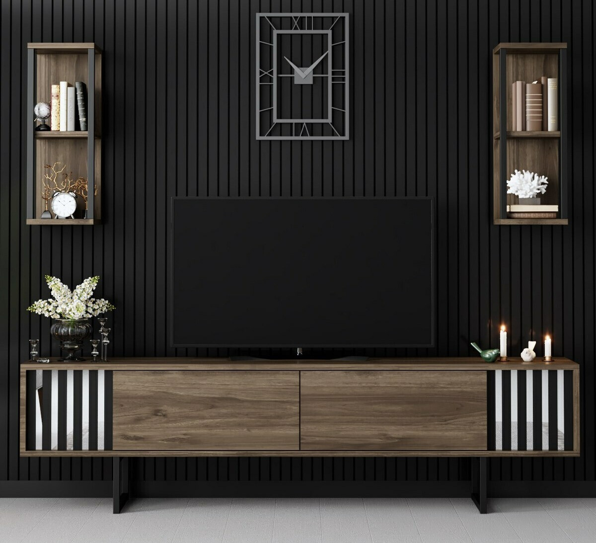 Viesistabas komplekts Kailua 2398 (Riekstkoks)