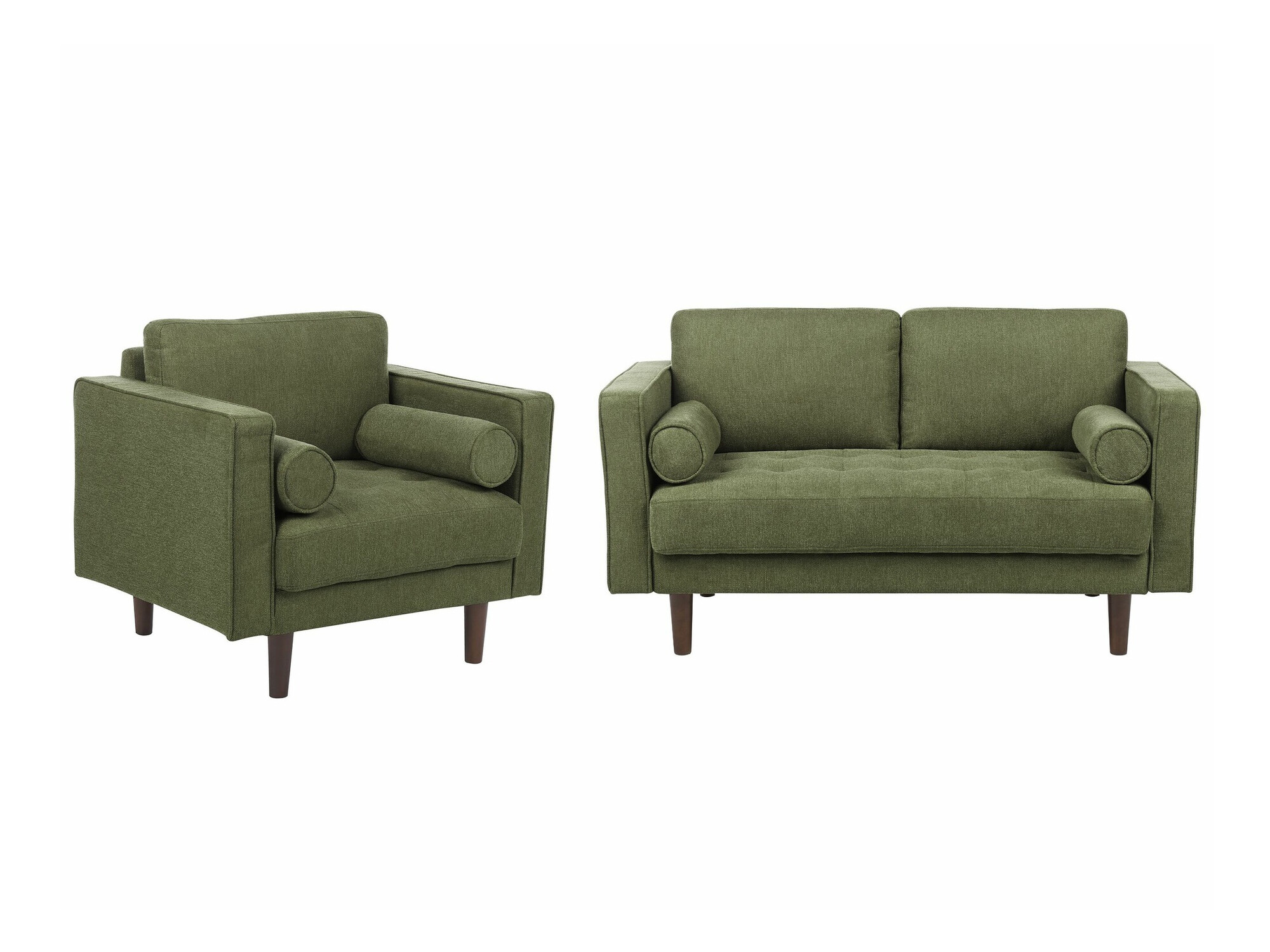 Mīksto mēbeļu komplekts Berwyn 1735 (Zaļš)