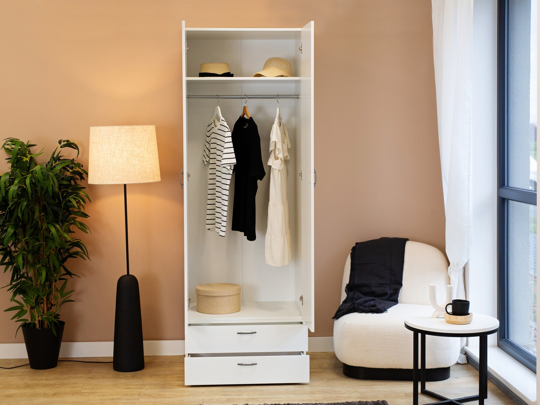 Skapis Bristol 187 (Balts)