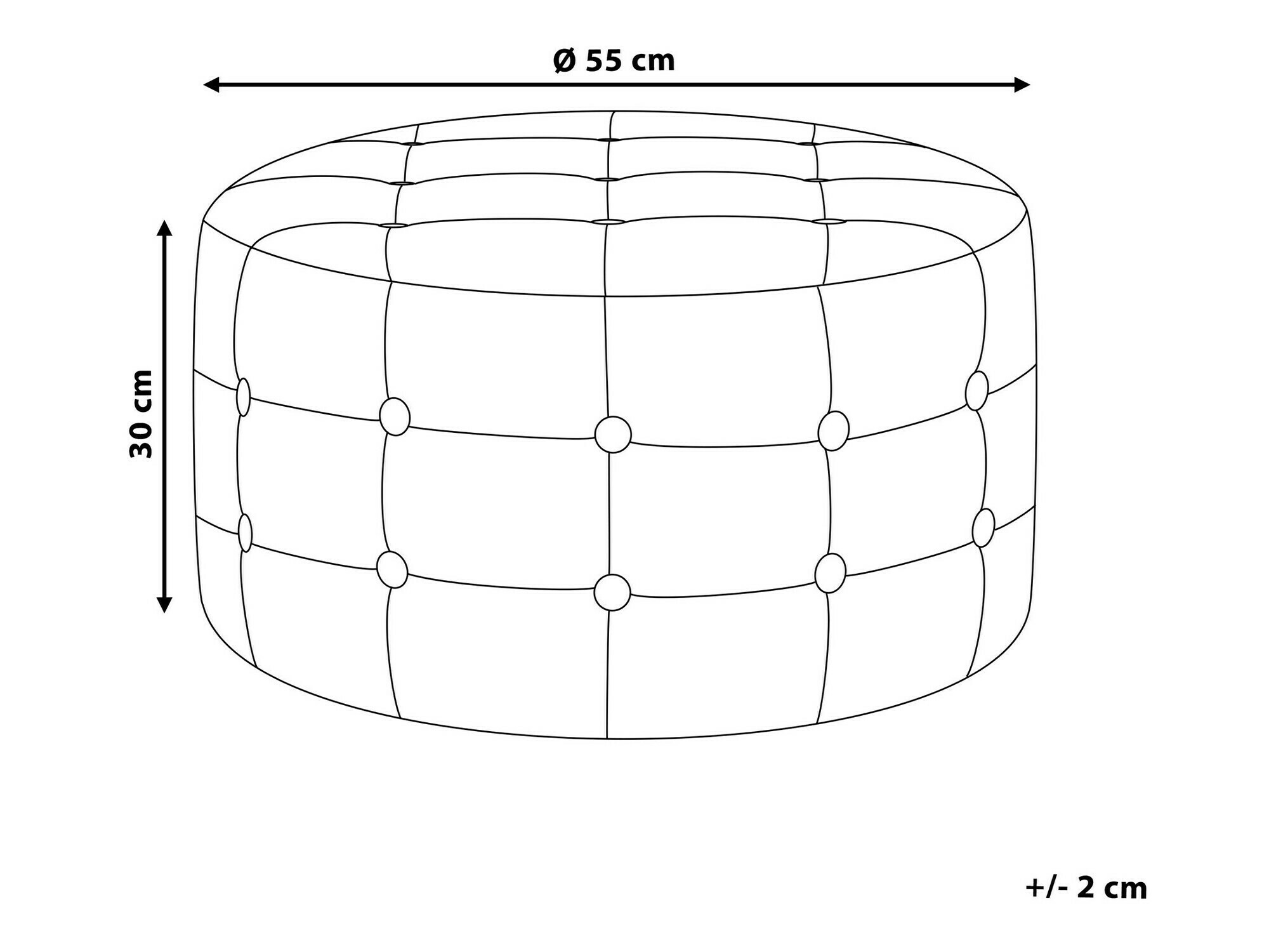 Pufs Berwyn 1254 (Bēšs)