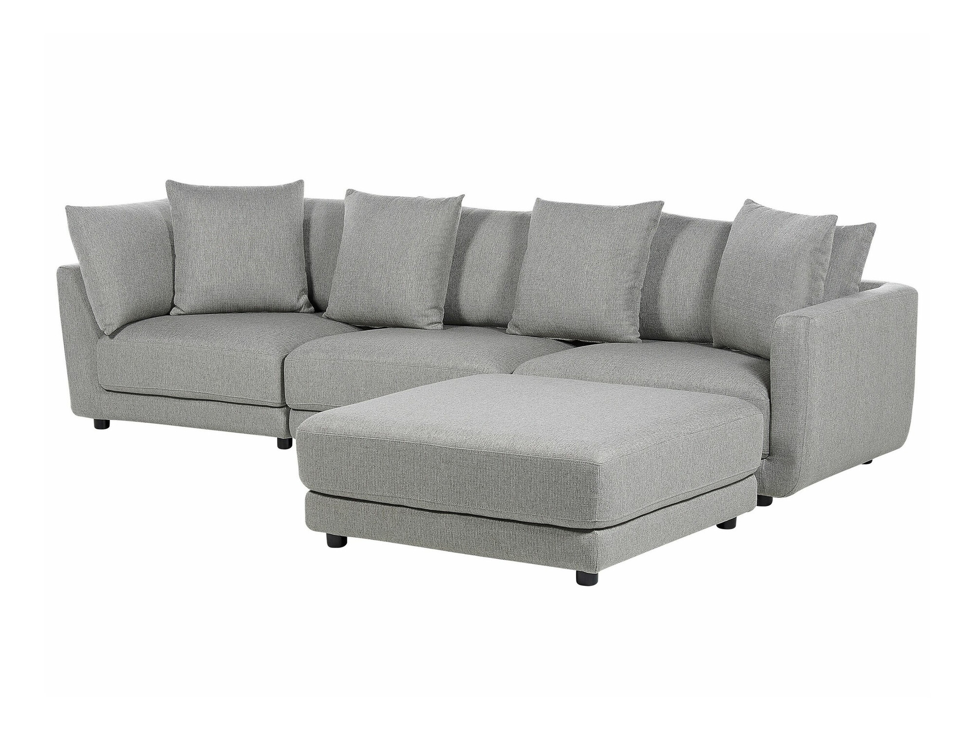 Mīksto mēbeļu komplekts Berwyn 1741 (Gaiši pelēks)