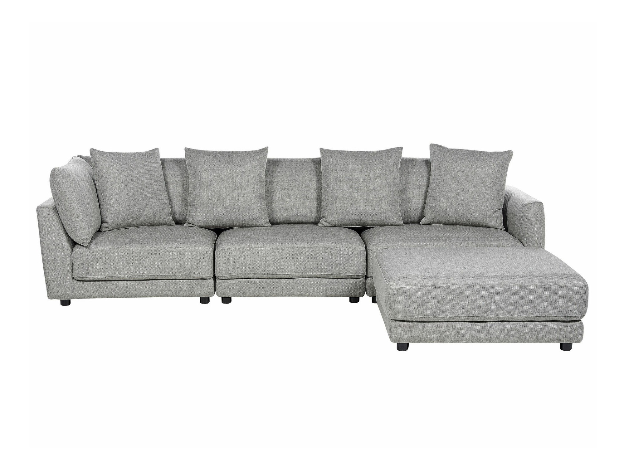 Mīksto mēbeļu komplekts Berwyn 1741 (Gaiši pelēks)