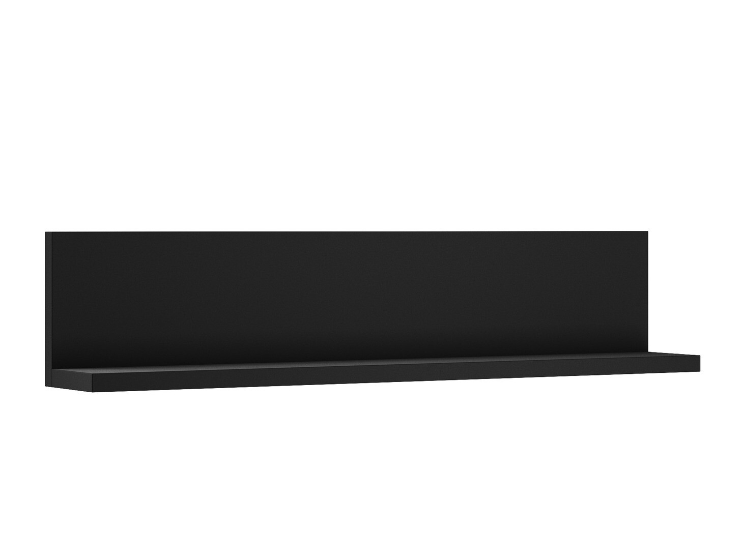 Настенная полка Lutiva 102 (Матовый черный)