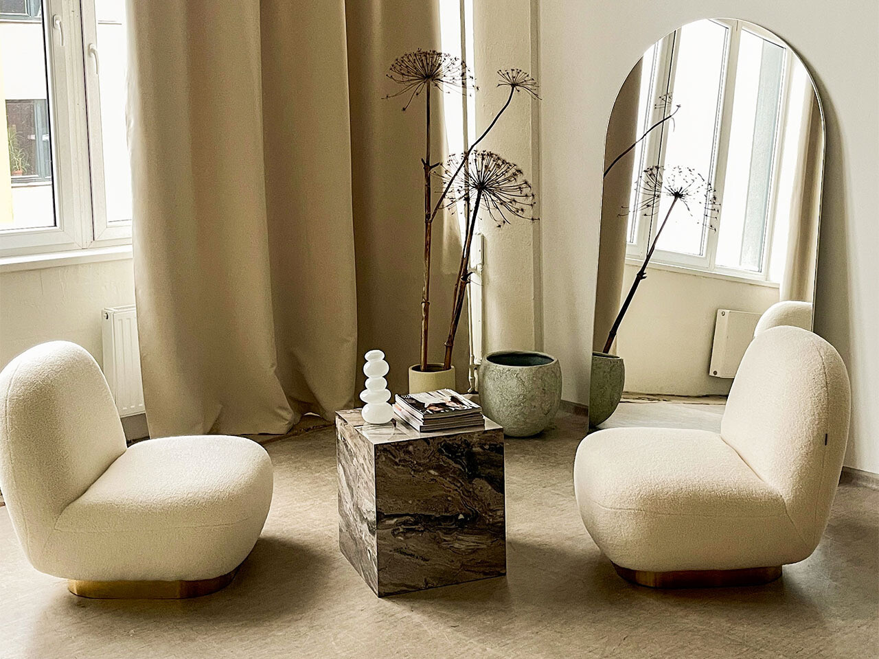 Кресло Berwyn 1830 (Белый)