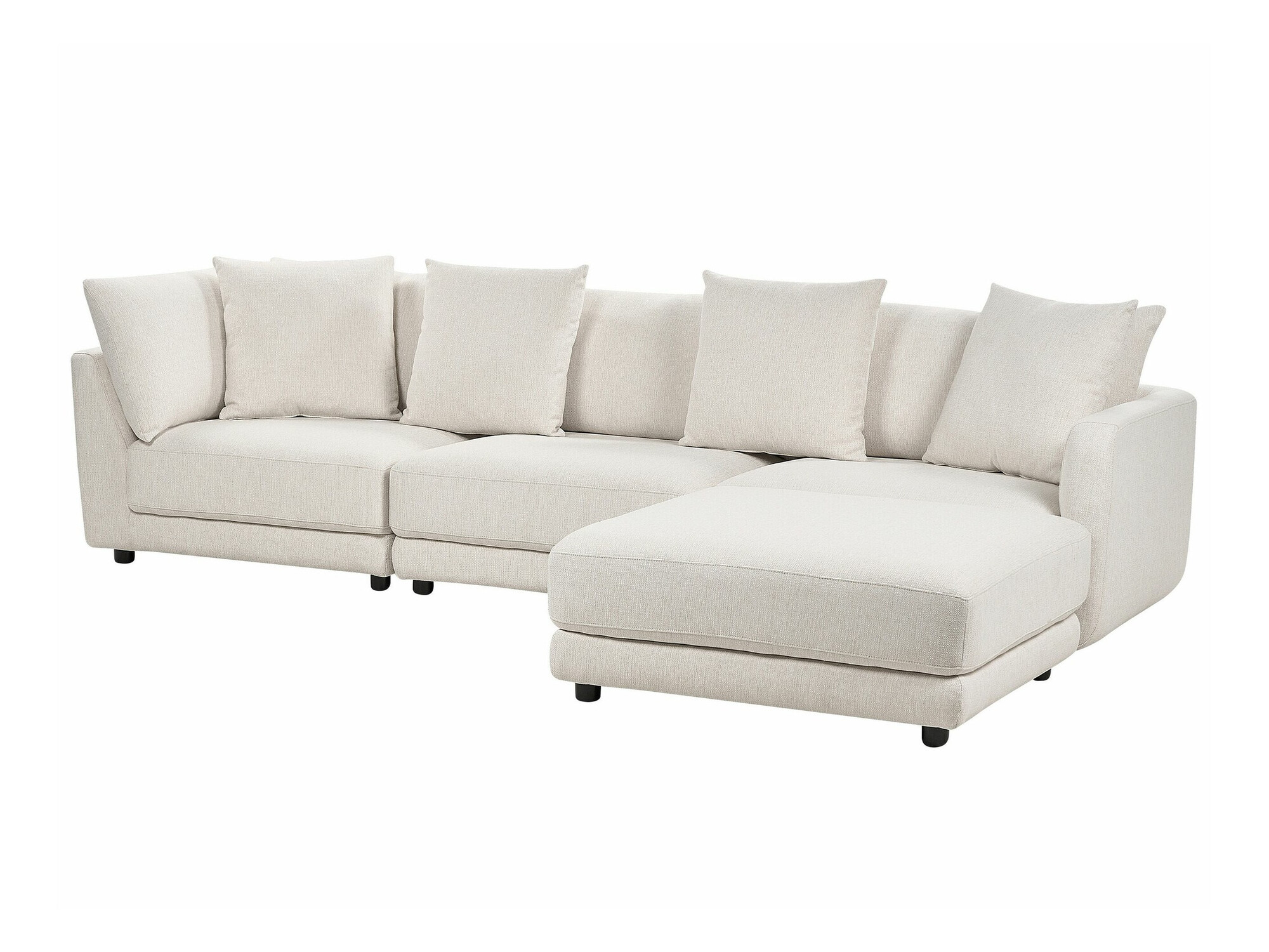 Mīksto mēbeļu komplekts Berwyn 1741 (Balts)