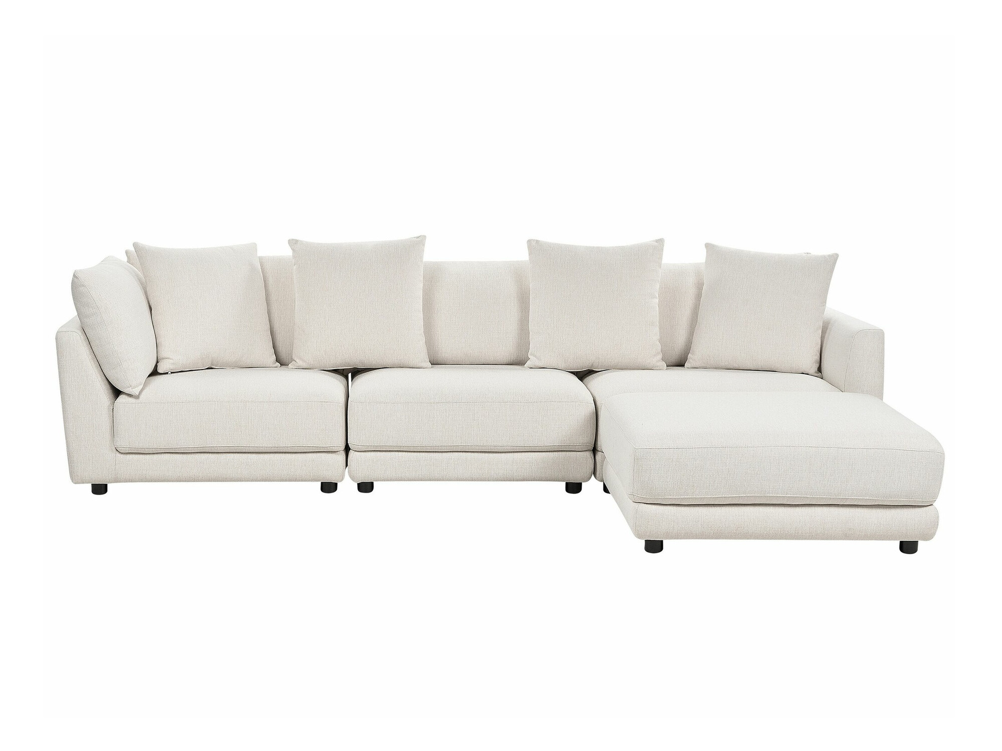 Mīksto mēbeļu komplekts Berwyn 1741 (Balts)