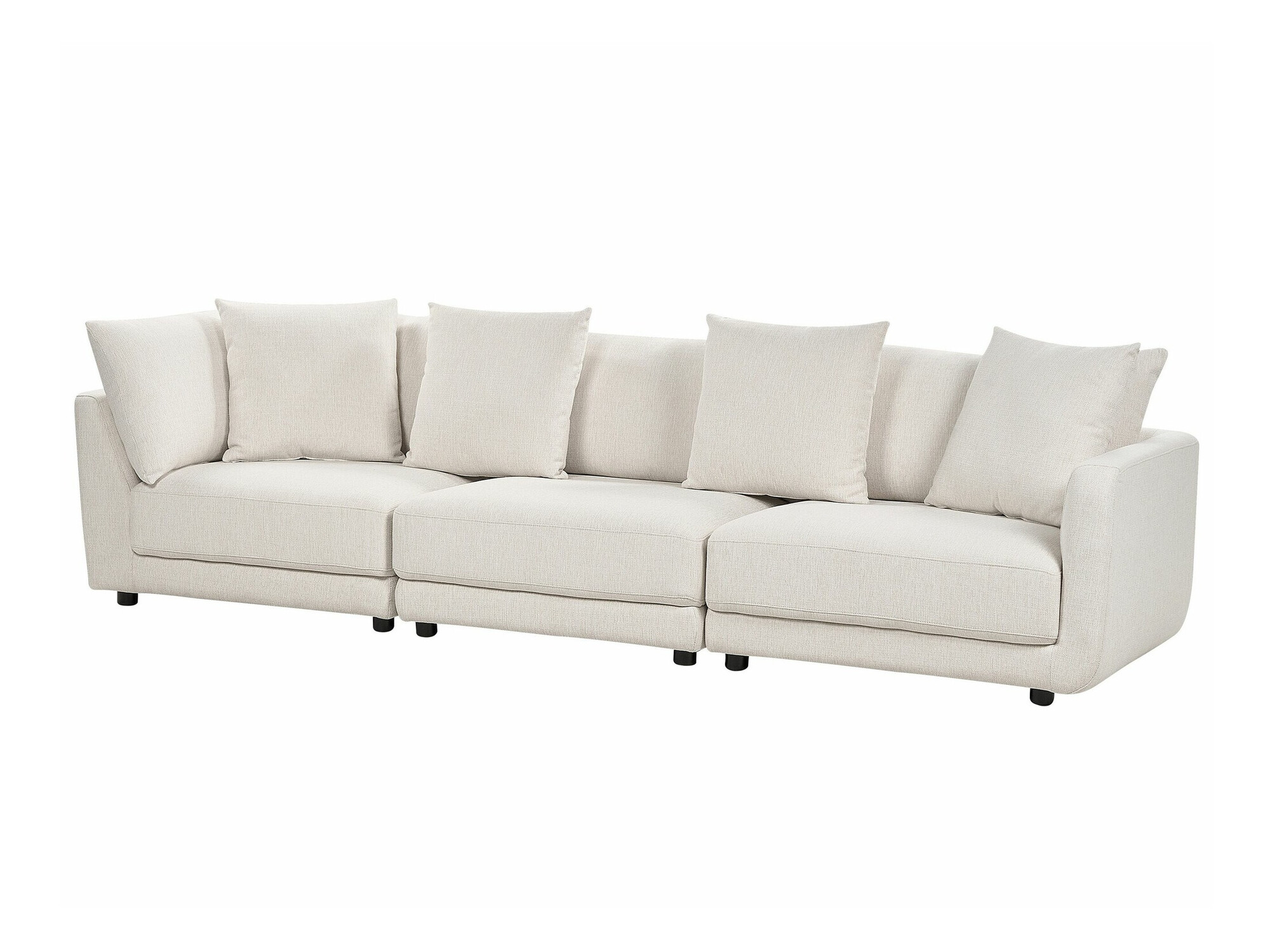 Mīksto mēbeļu komplekts Berwyn 1741 (Balts)