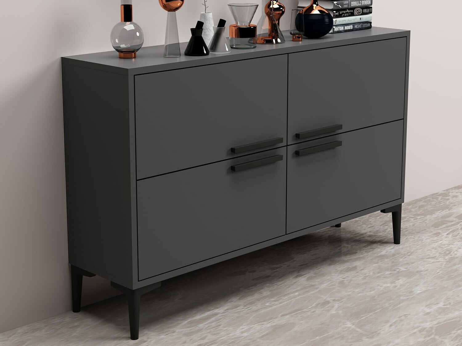 Шкафчик Kailua 1955 (Антрацит)