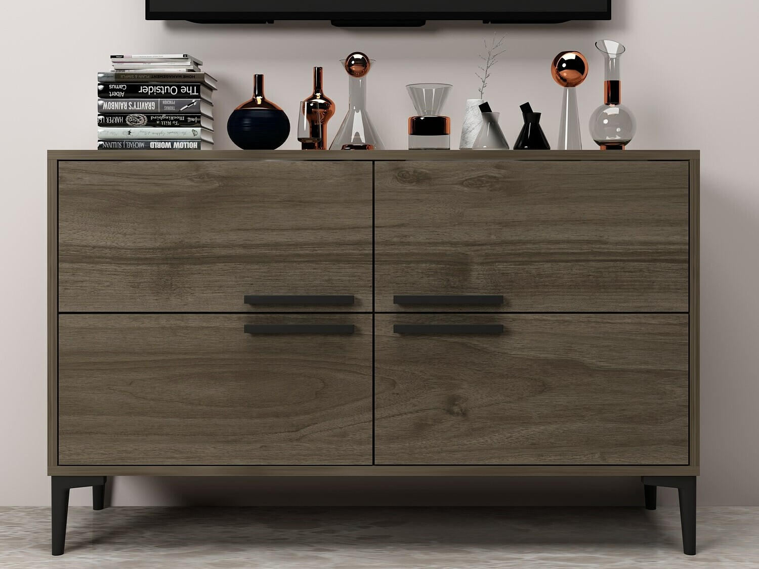 Шкафчик Kailua 1955 (Грецкий орех)