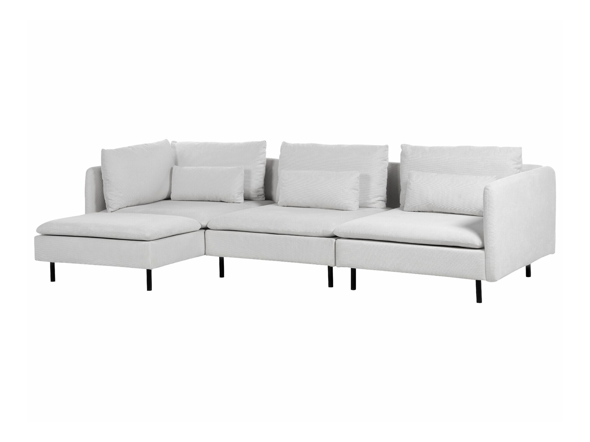 Stūra dīvāns Berwyn 1746 (Gaiši pelēks)