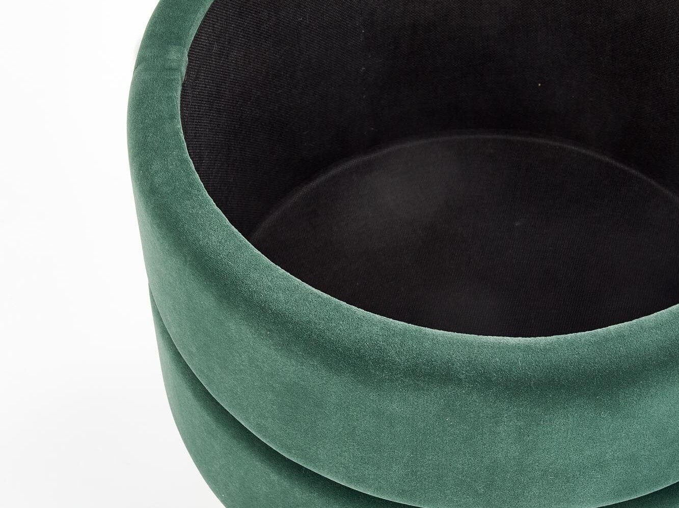 Пуф Houston 819 (Темно-зеленый + Золотой)