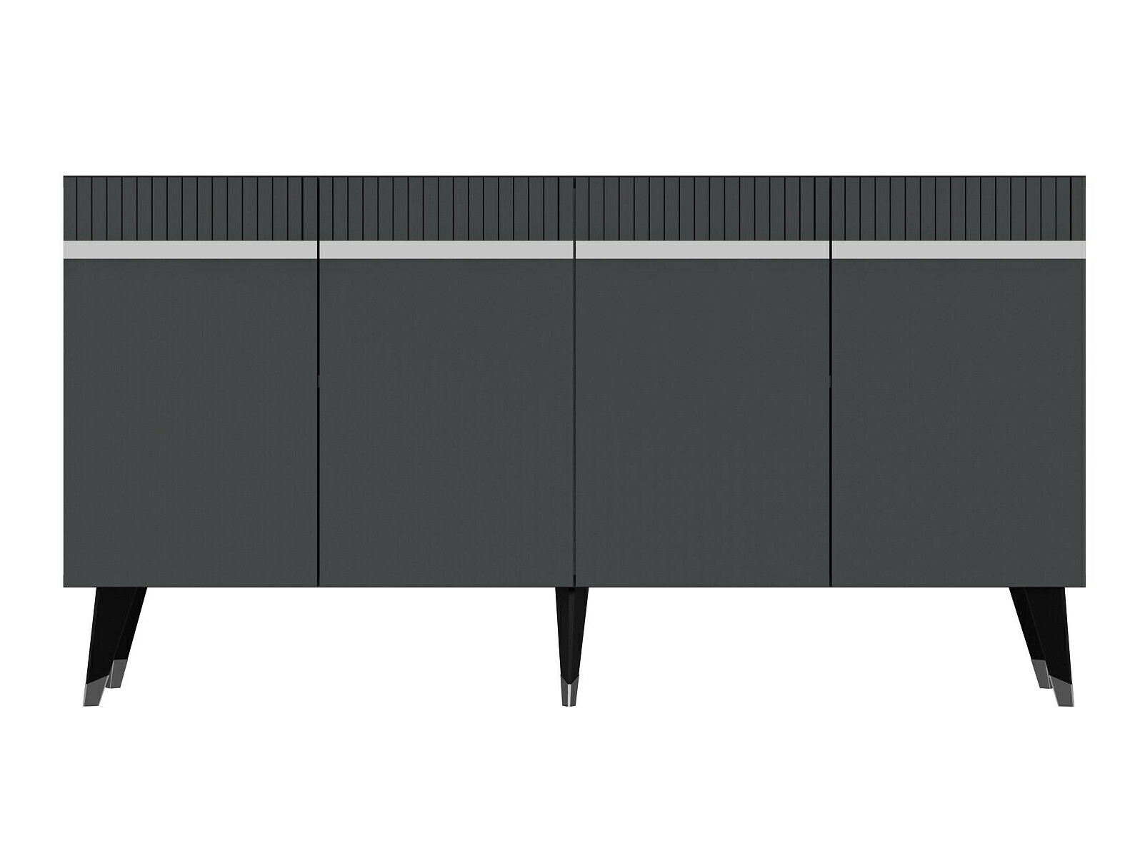 Шкафчик Kailua 1915 (Антрацит + Серебряный)