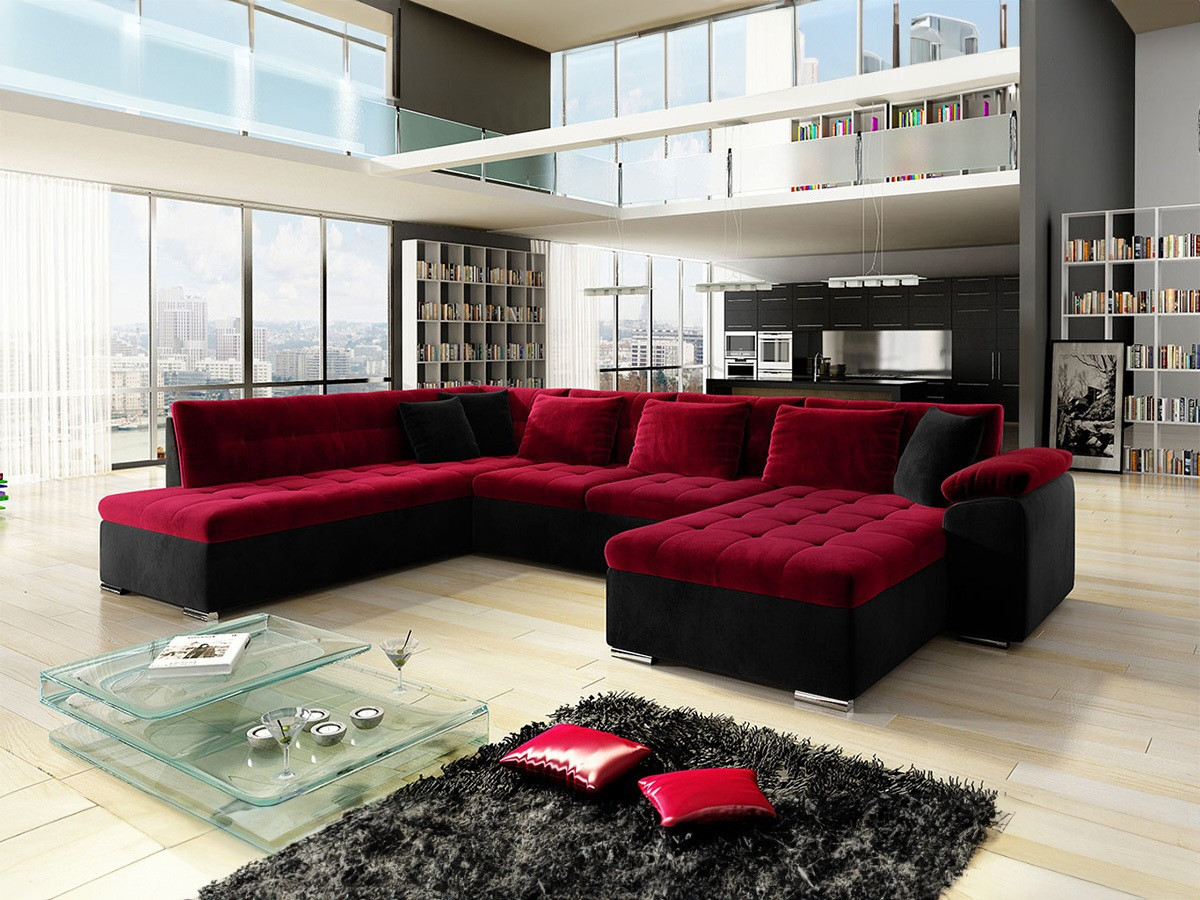 Stūra dīvāns Comfivo 128 (Labais)