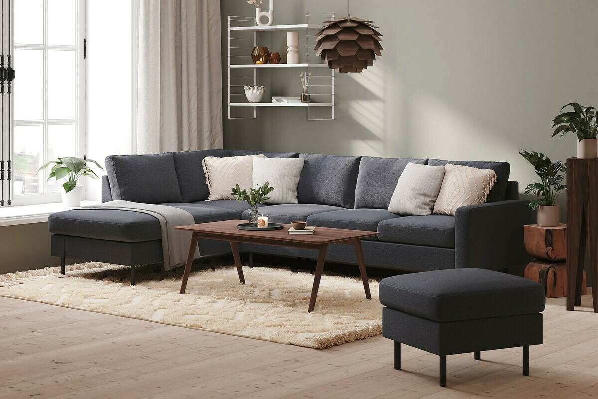 Stūra dīvāns Tenfloa 100 (Malmo 95)