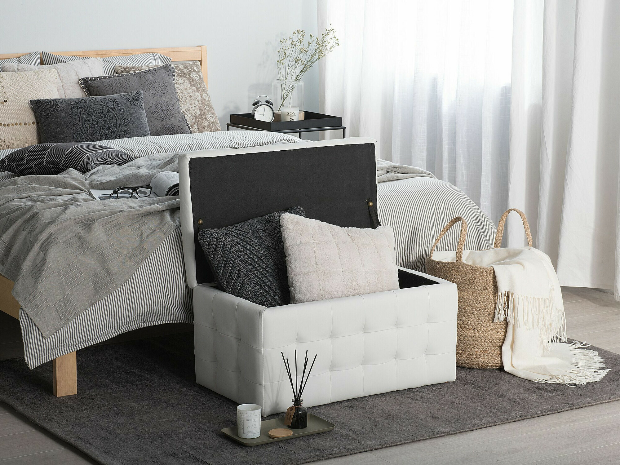 Mīkstais sols Berwyn 1753 (Balts)