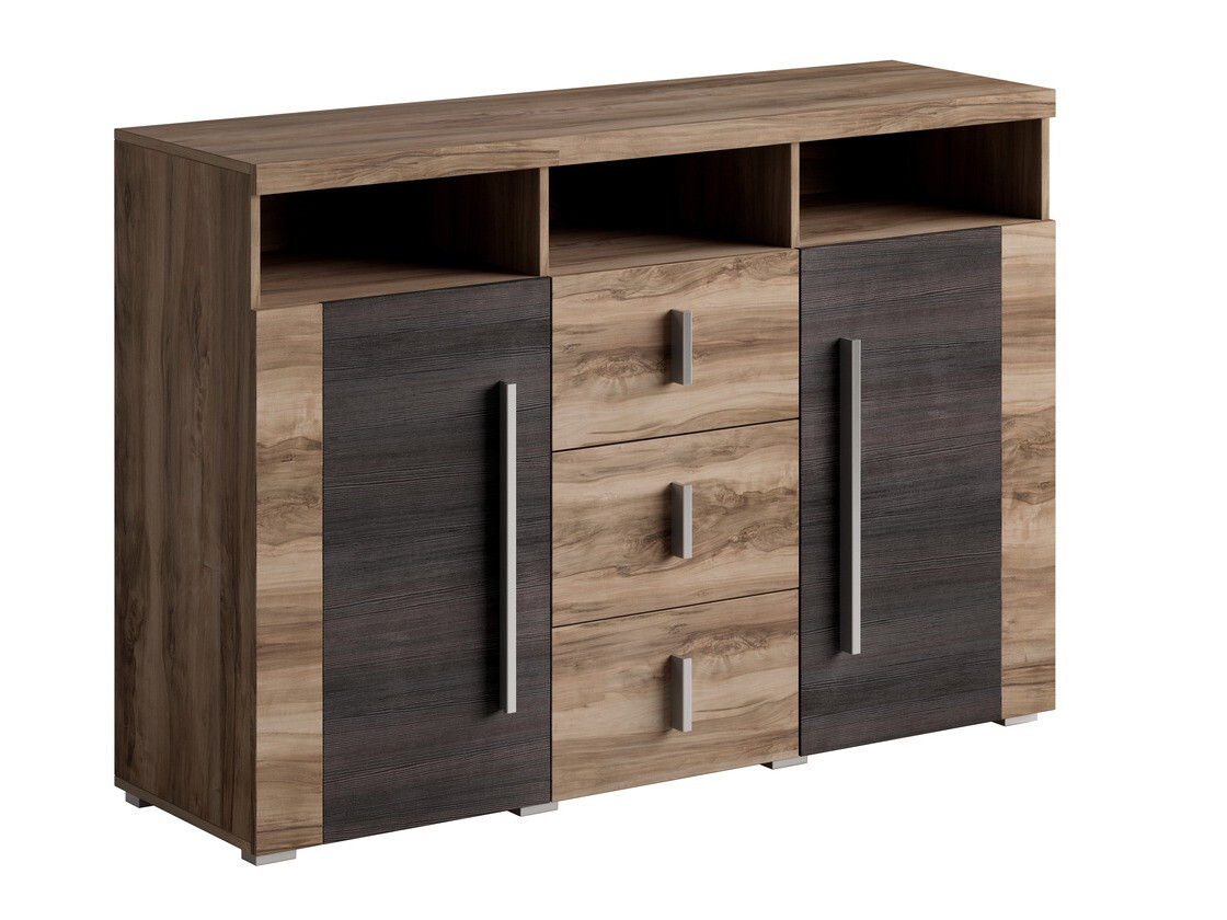 Kumode Sorciro 101 (Rieksts + Tumšs ozols)