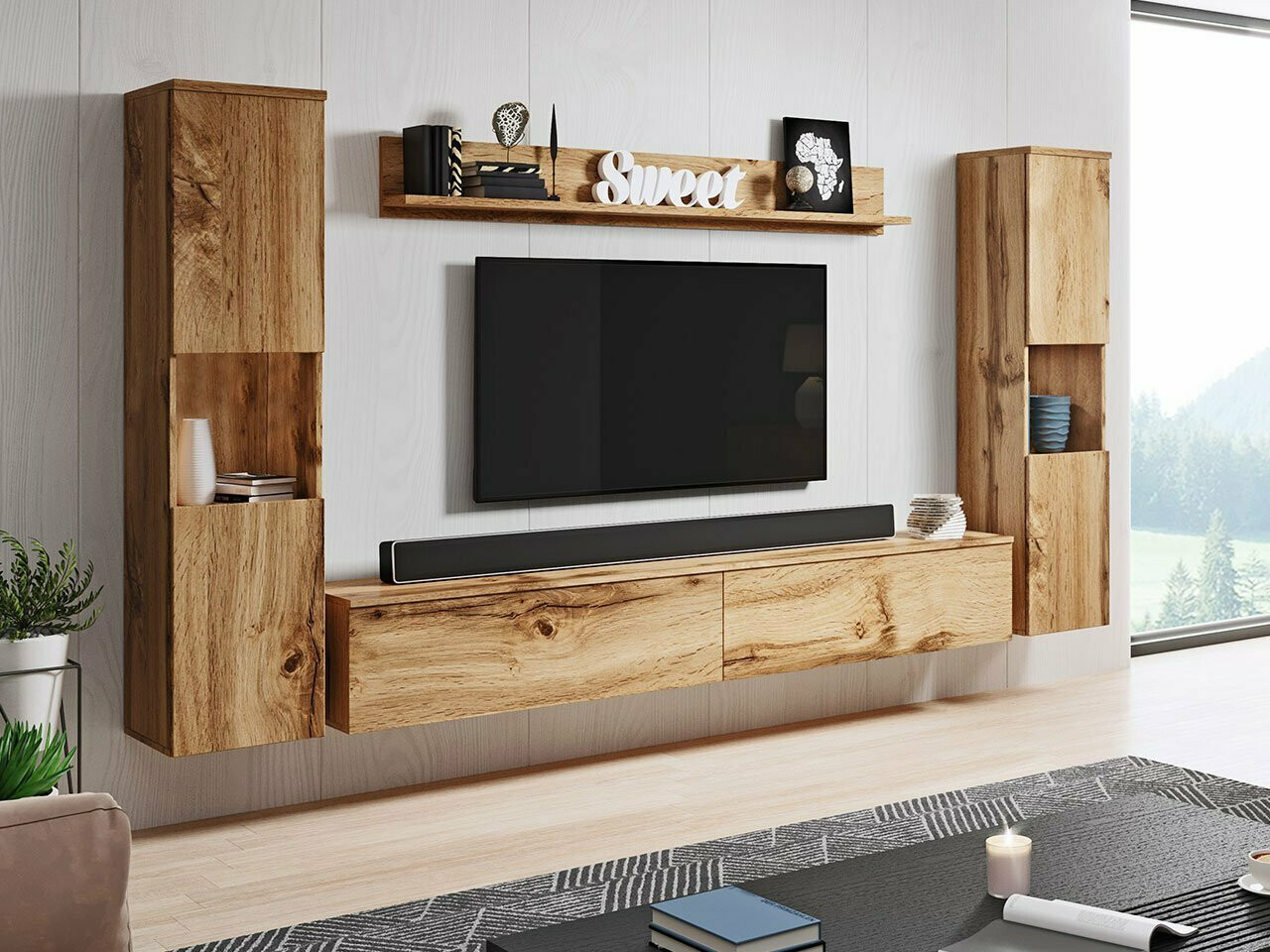 Viesistabas komplekts Sarasota 131 (Votan ozols)