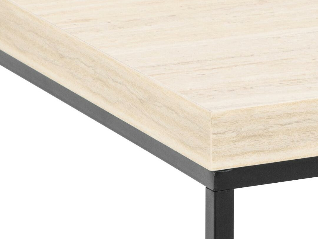 Žurnālu galdiņš Norsica 768 (Melns + Bēšs)