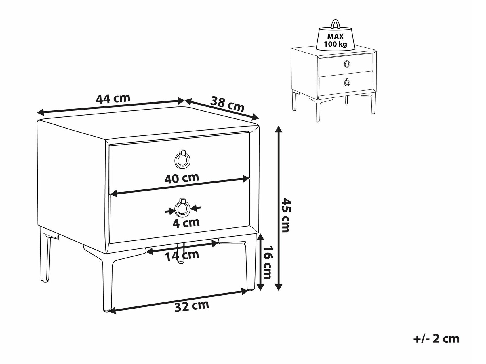 Naktsgaldiņš Berwyn 305 (Zaļš)