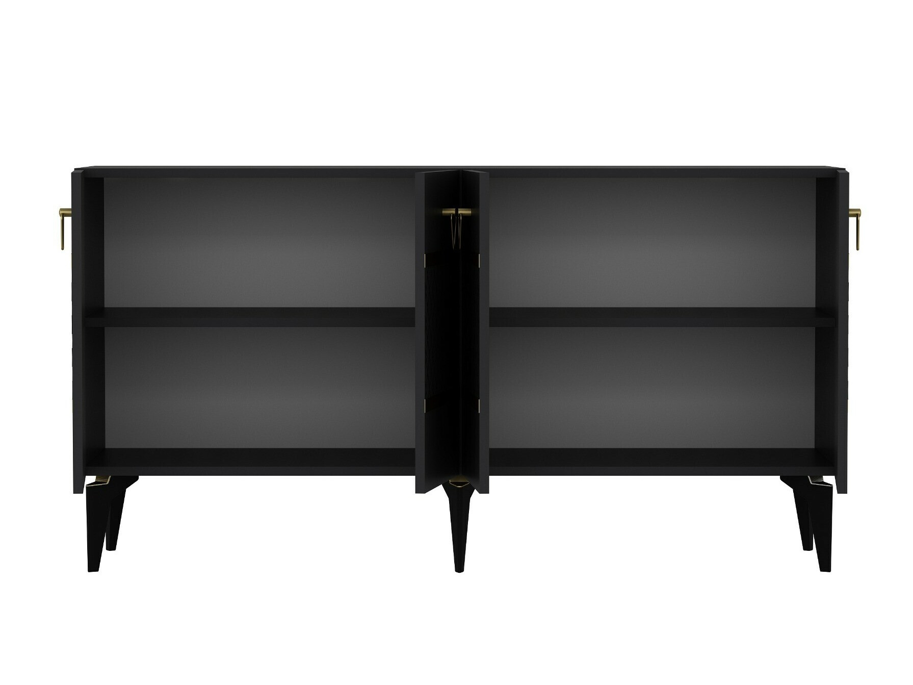 Skapis Kailua 1972 (Antracīts + Zelta)