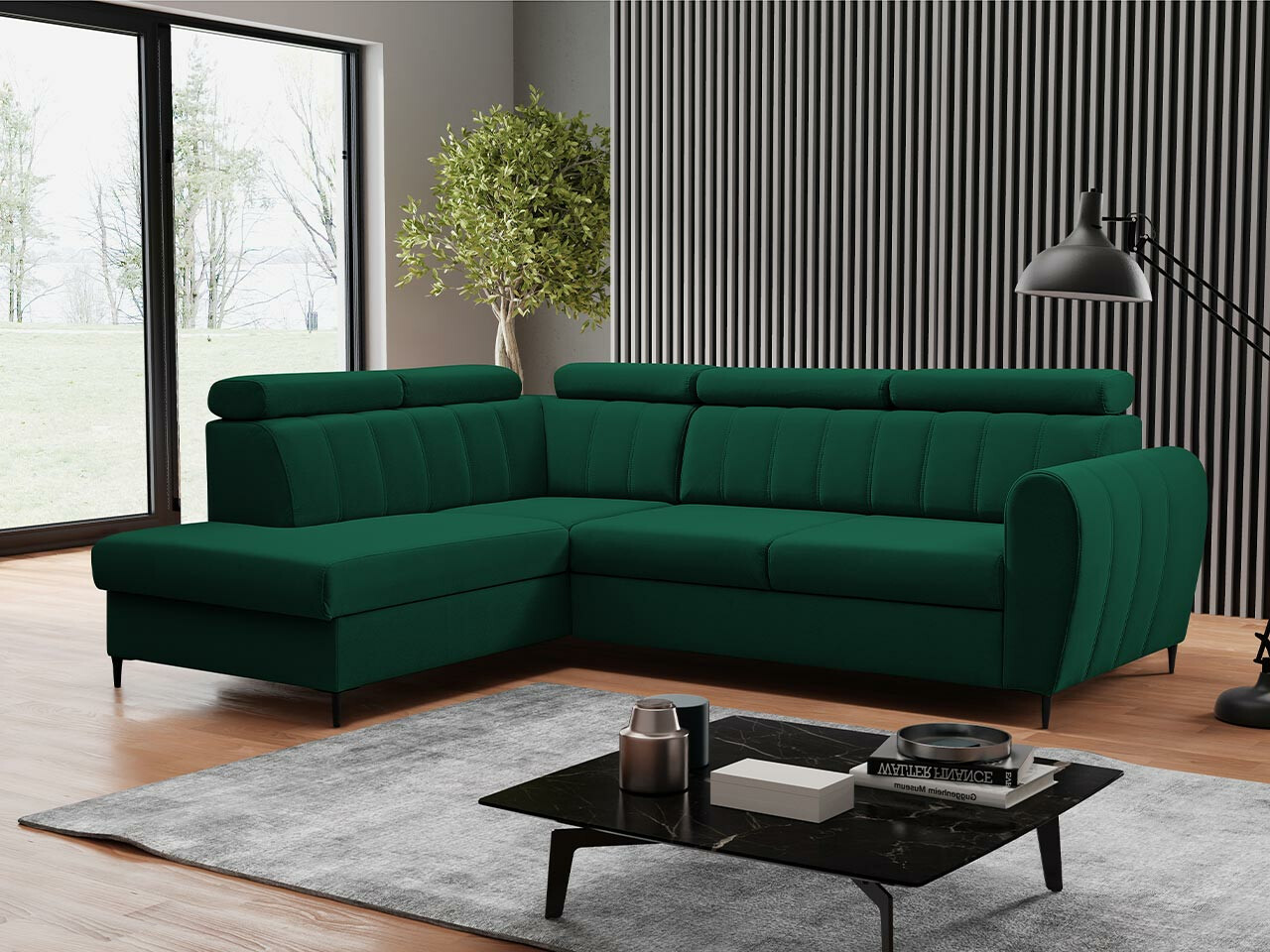 Stūra dīvāns Temple 125 (Kronos 19)