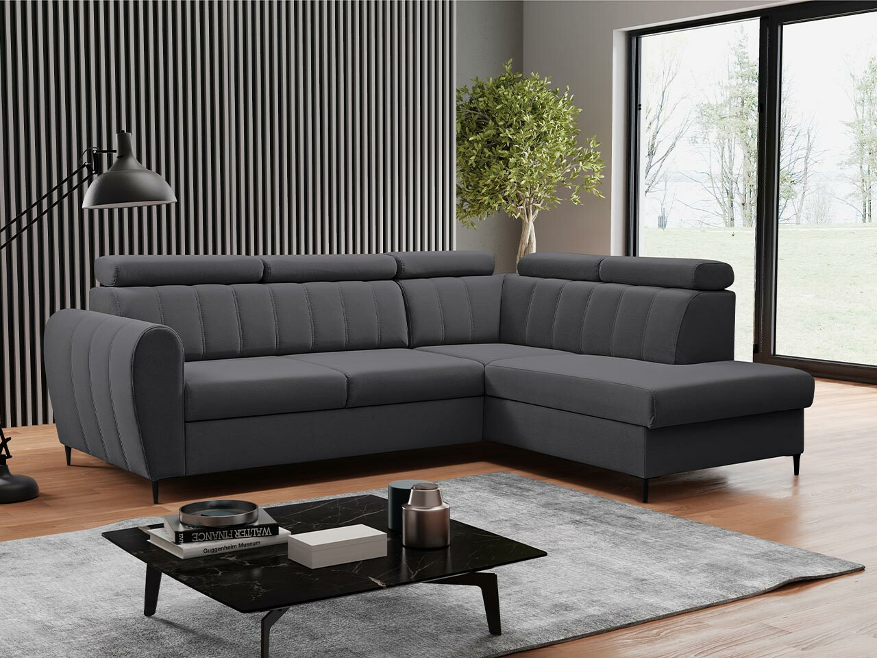 Stūra dīvāns Temple 125 (Kronos 22)