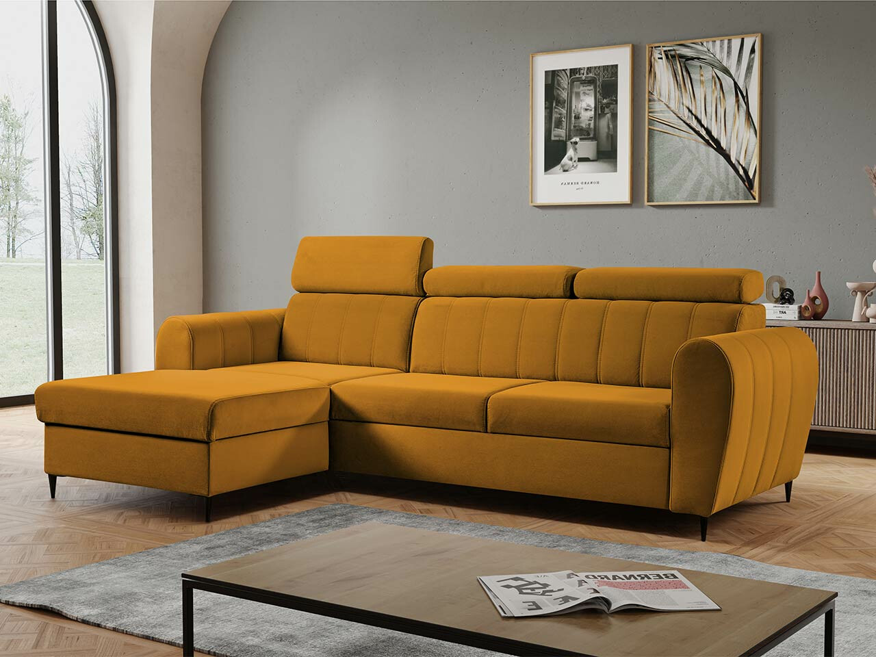 Stūra dīvāns Temple 126 (Kronos 01)