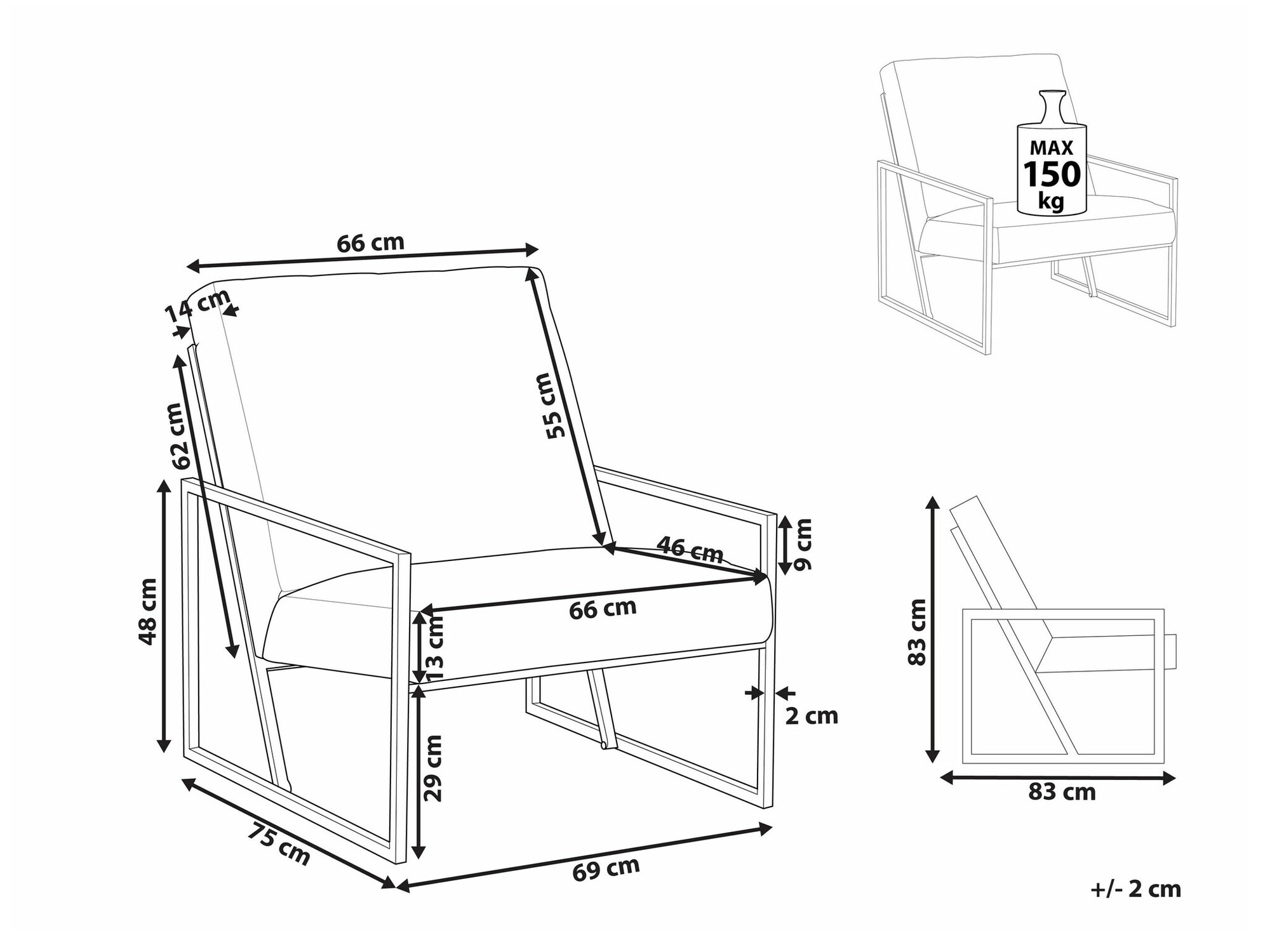 Кресло Berwyn 1755 (Taupe)