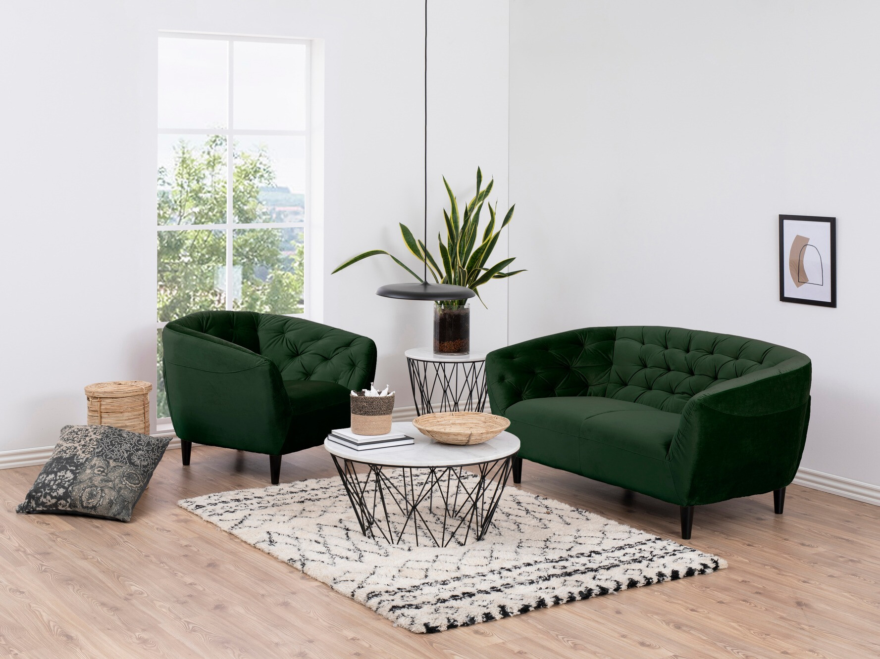 Кресло Norsica 264 (Темно-зеленый)