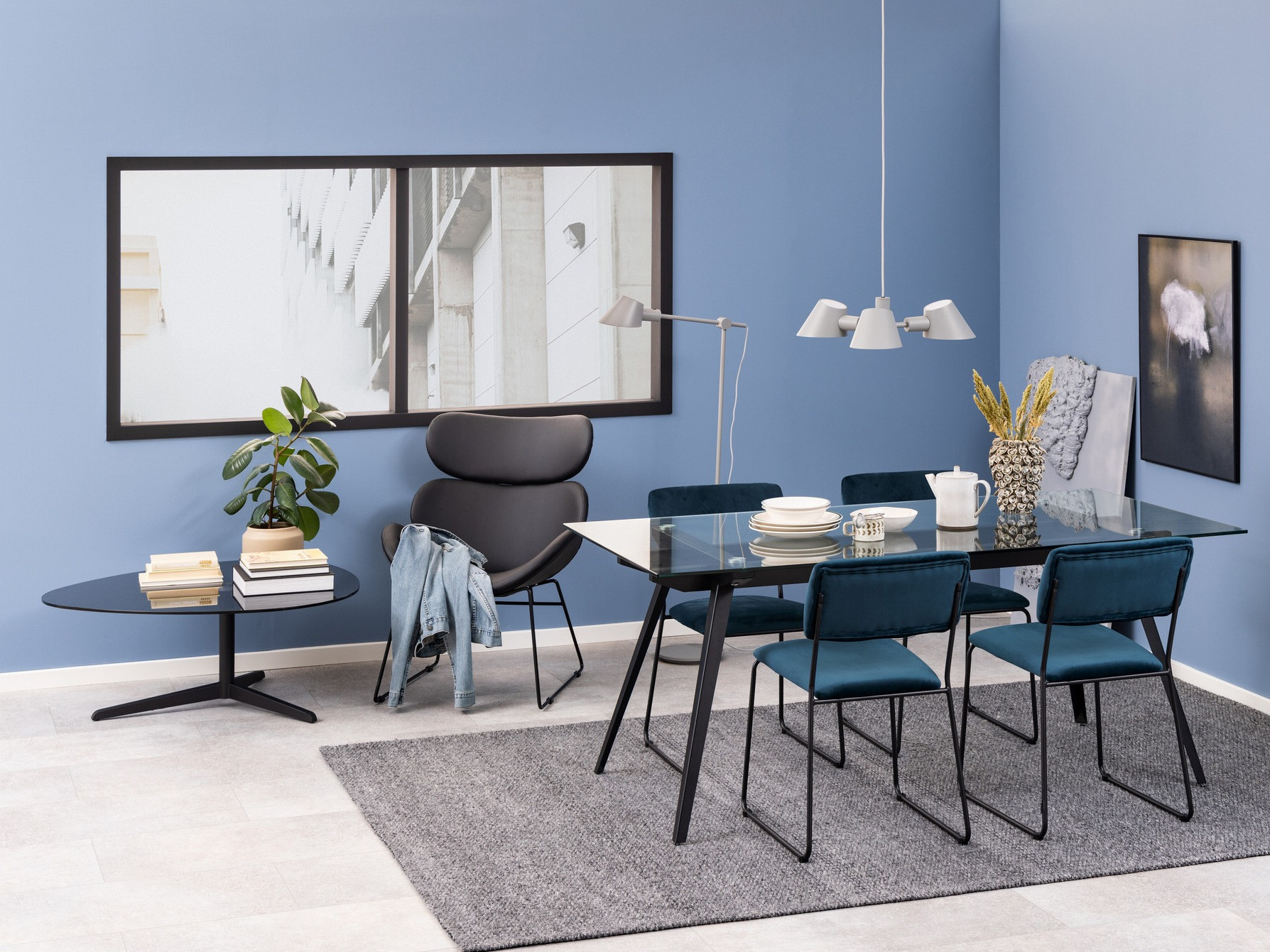 Krēsls Norsica 266 (Tumši zils)