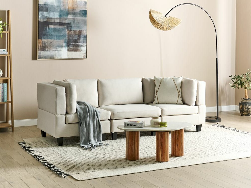 Модульный диван Elbmeli 100 (Бежевый)