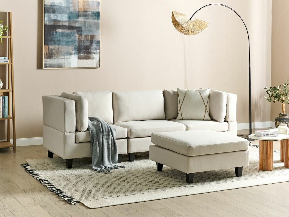 Модульный диван Elbmeli 100 (Бежевый)