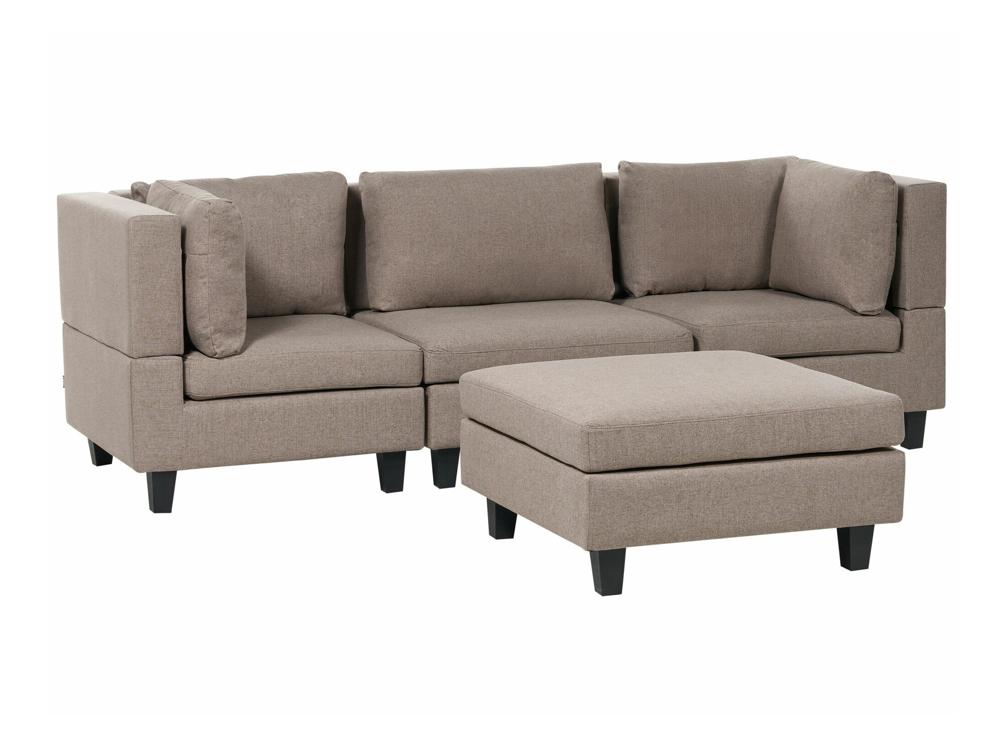 Модульный диван Elbmeli 100 (Коричневый)