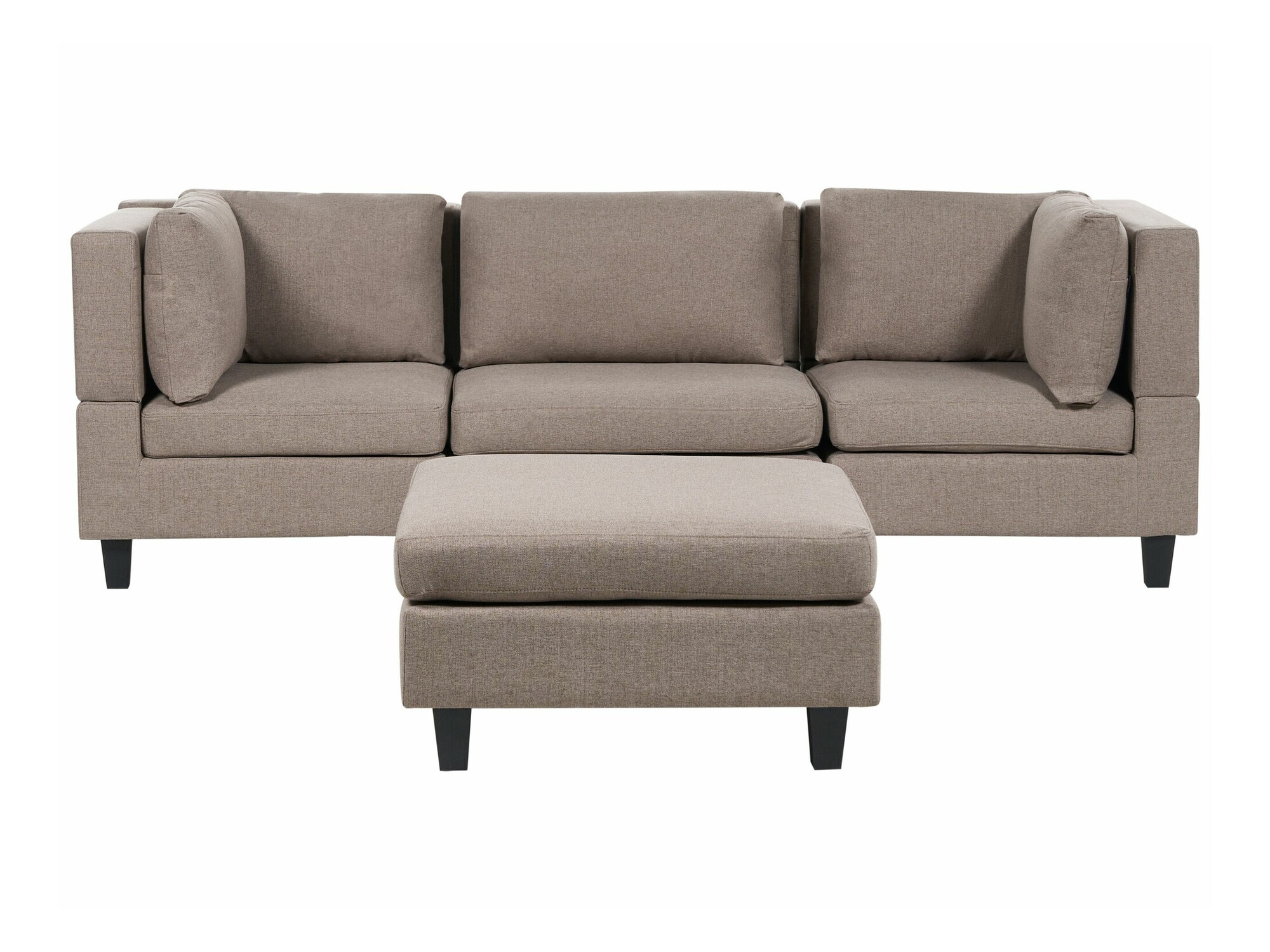 Moduļu dīvāns Elbmeli 100 (Brūns)