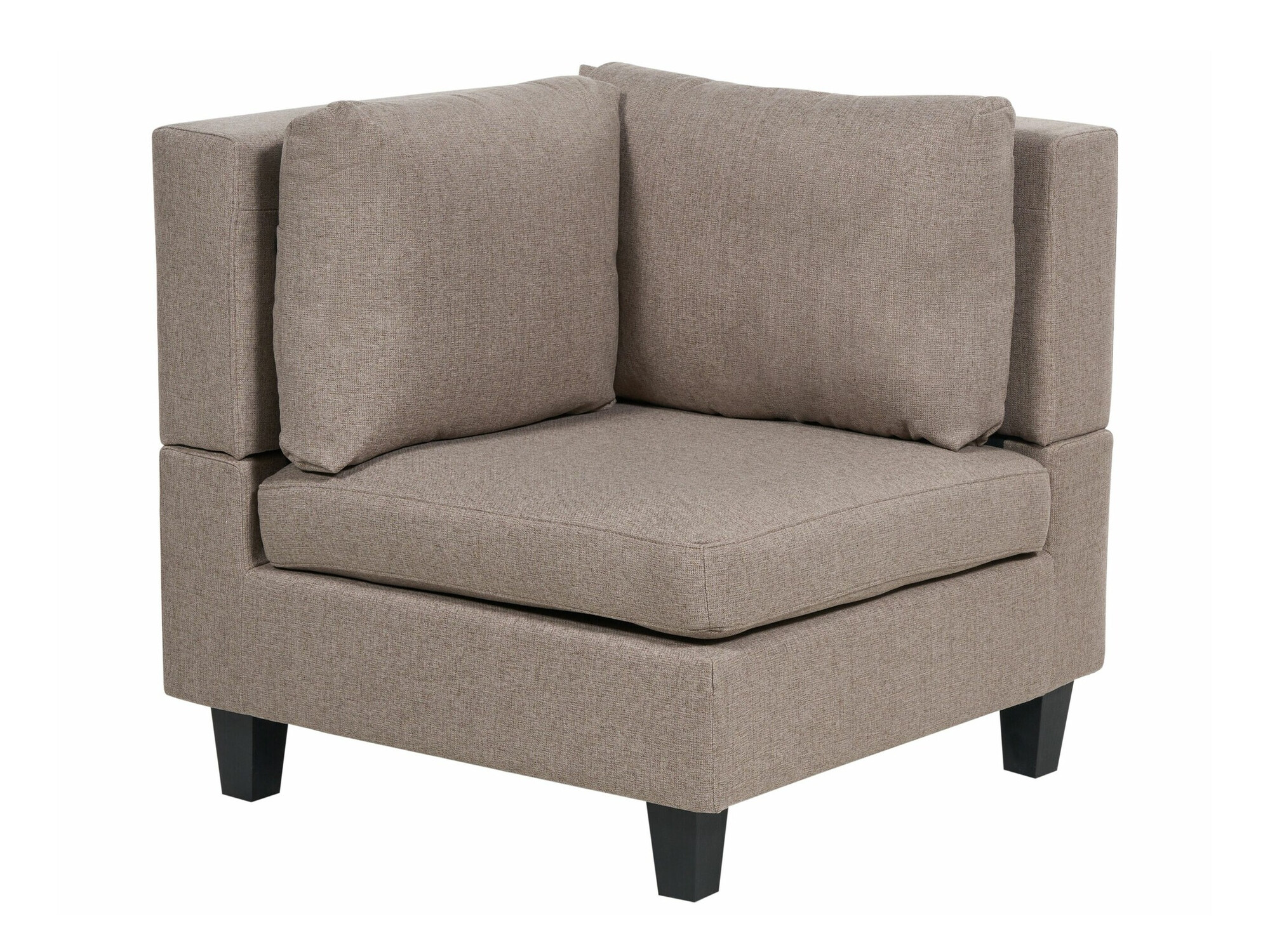 Moduļu dīvāns Elbmeli 100 (Brūns)