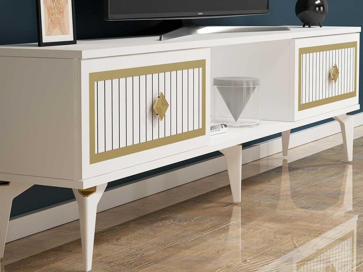 TV galds Kailua 1986 (Balts)