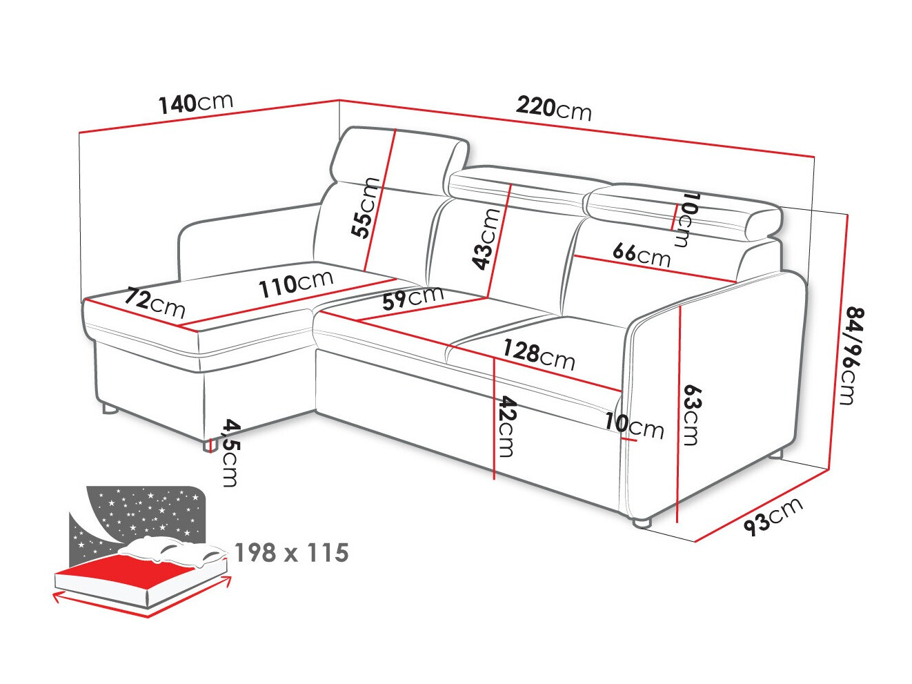 Угловой диван Temple 127 (Enjoy New 12)