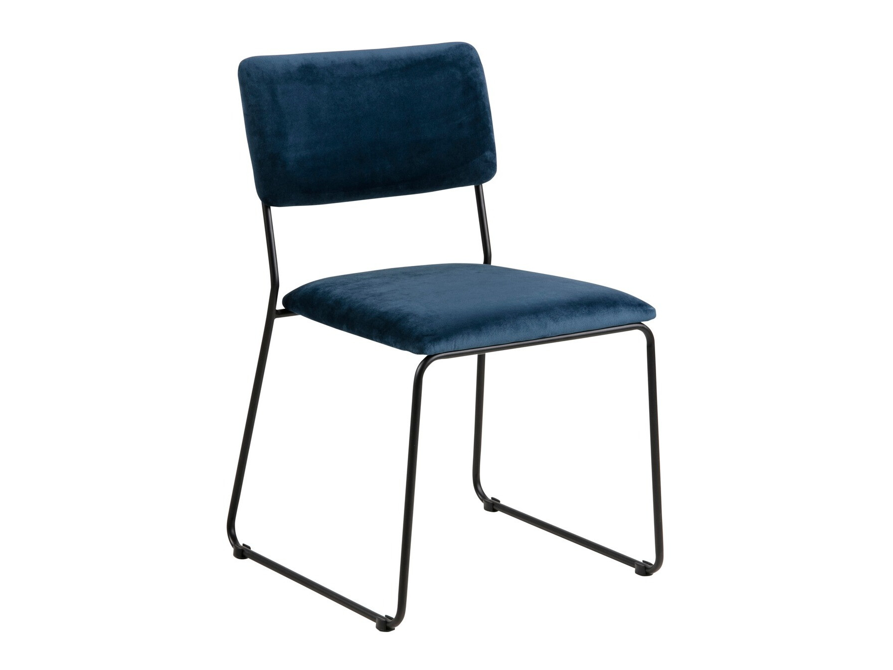 Ēdamistabas komplekts Norsica 557 (Tumši zils + Melns)