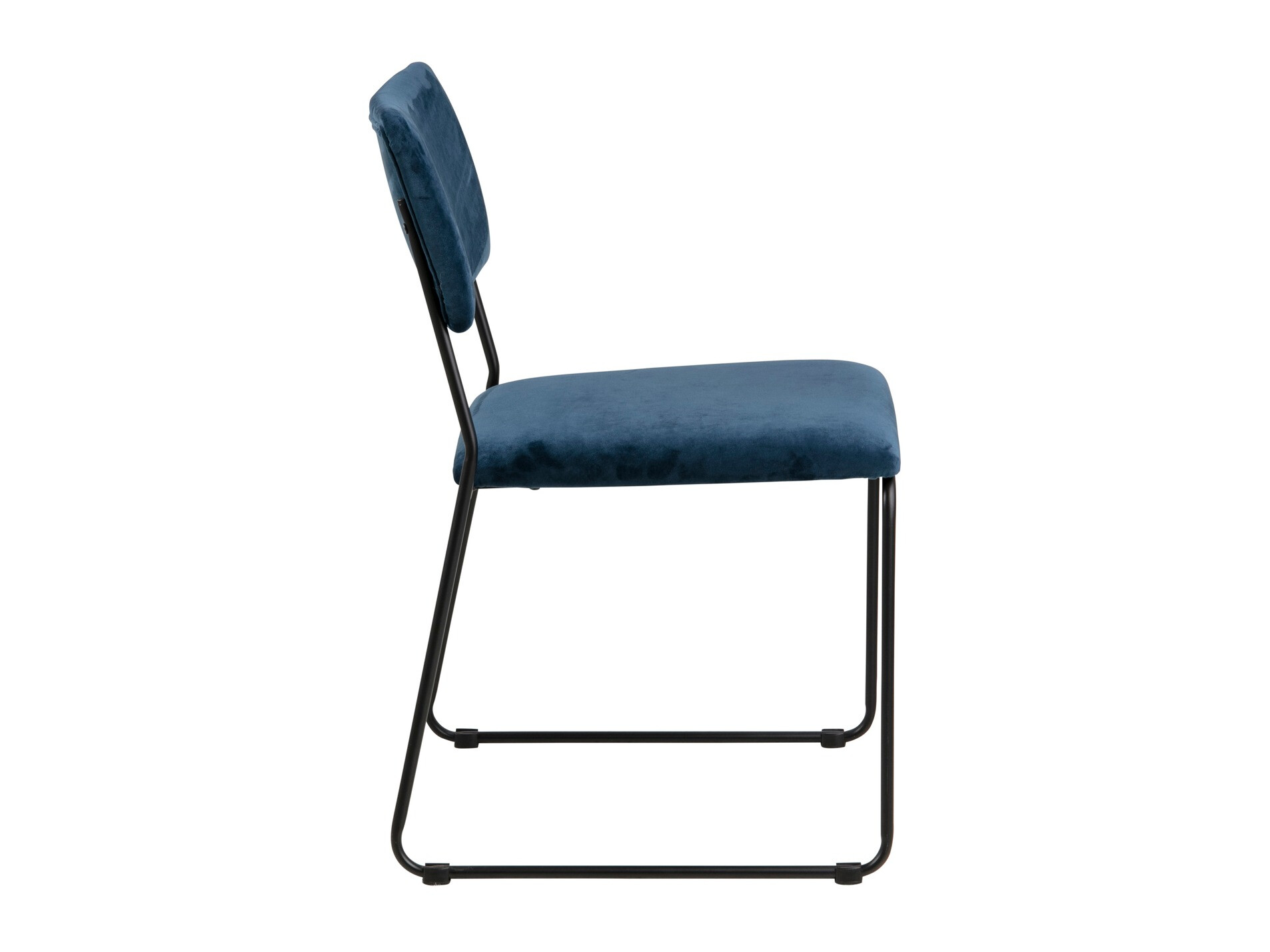 Ēdamistabas komplekts Norsica 557 (Tumši zils + Melns)