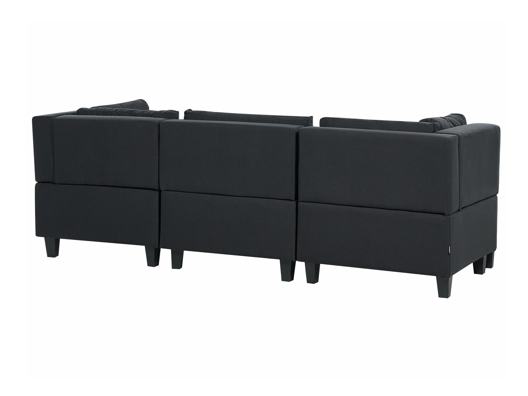 Moduļu dīvāns Elbmeli 100 (Melns)