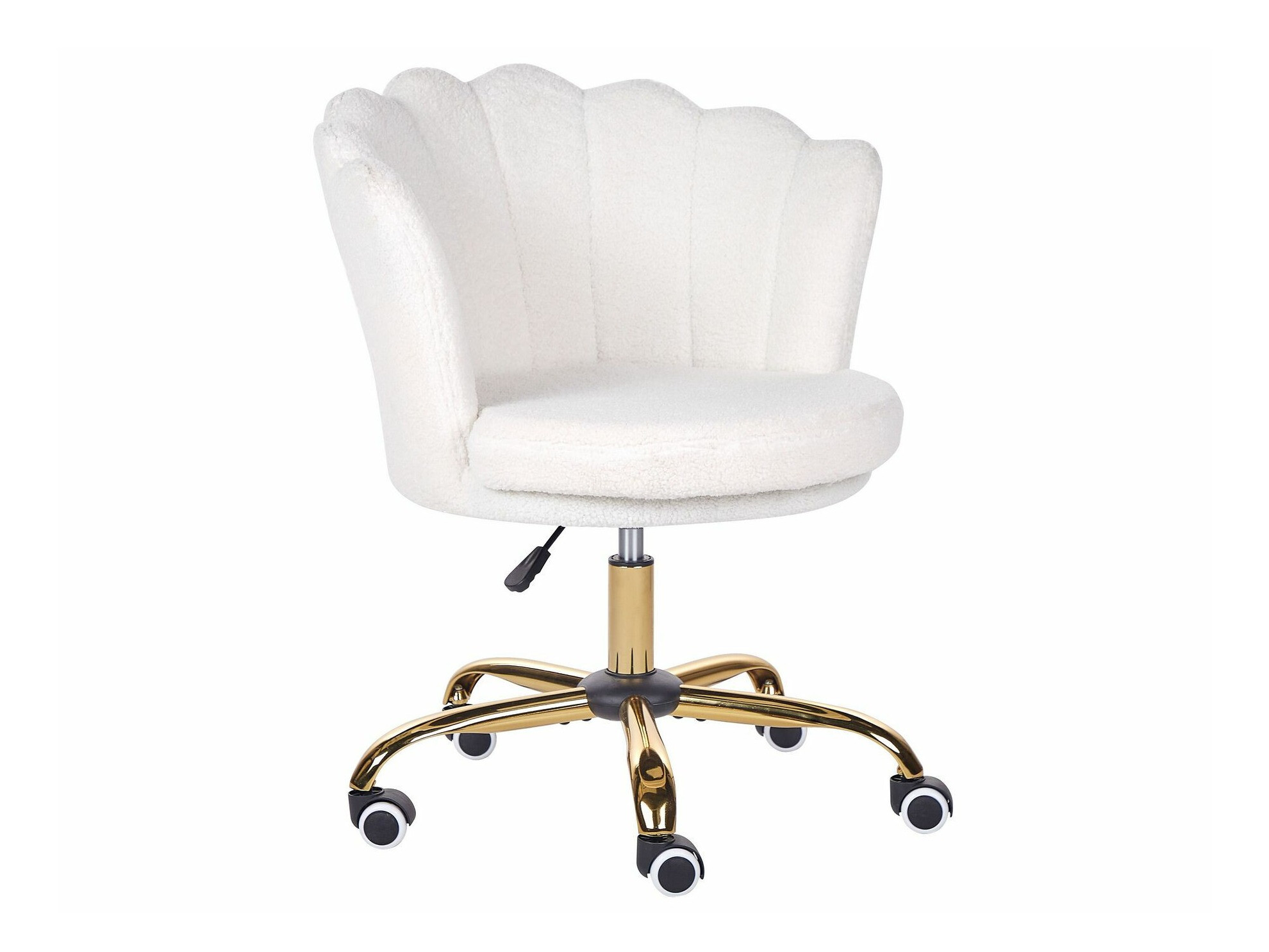 Biroja krēsls Berwyn 991 (Balts + Zelta)