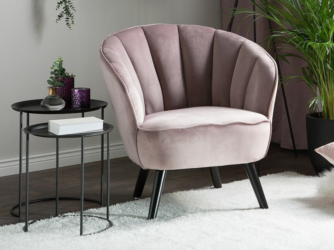 Krēsls Berwyn 1046 (Tumši rozā)
